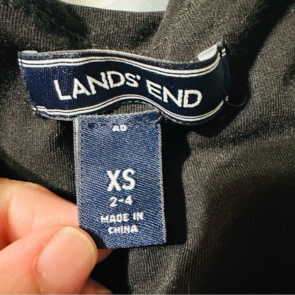 Lands End women's size XS black dress - Picture 3 of 4